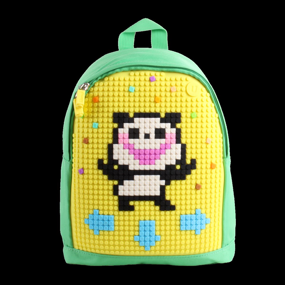 UPixel Pixel Kids Backpack  - Green/Yellow